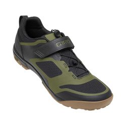 Giro Ventana Fastlace Shoe Men's in Black and Olive